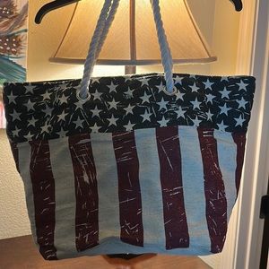 Beach bag American flag